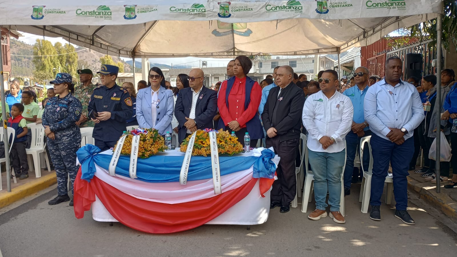 Ayuntamiento de Constanza conmemora el Día de Matías Ramón Mella