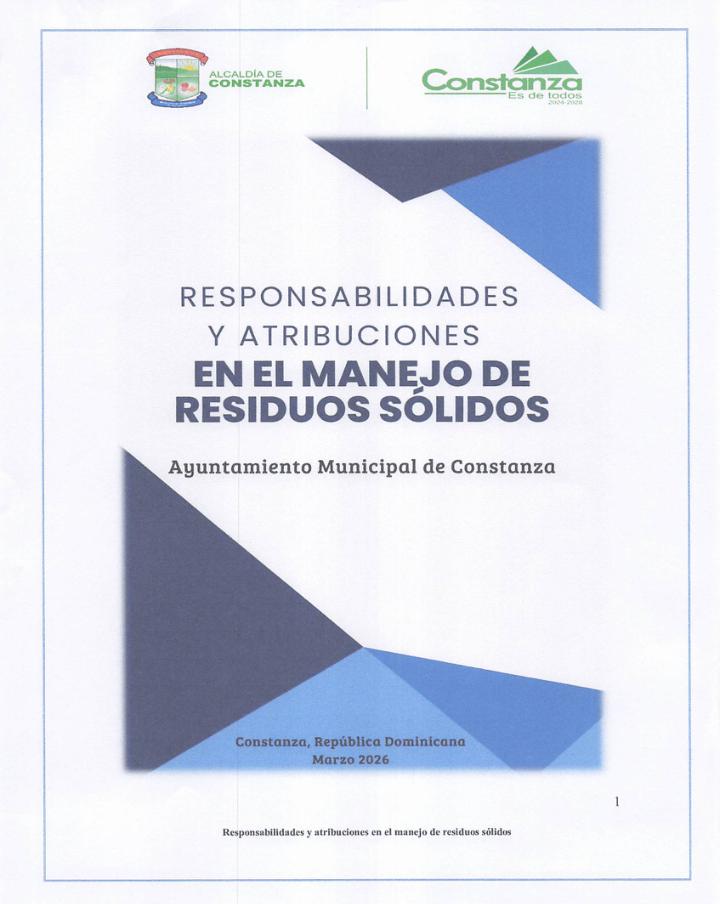 Responsabilidades y Atribuciones en el Manejo de Residuos Solidos