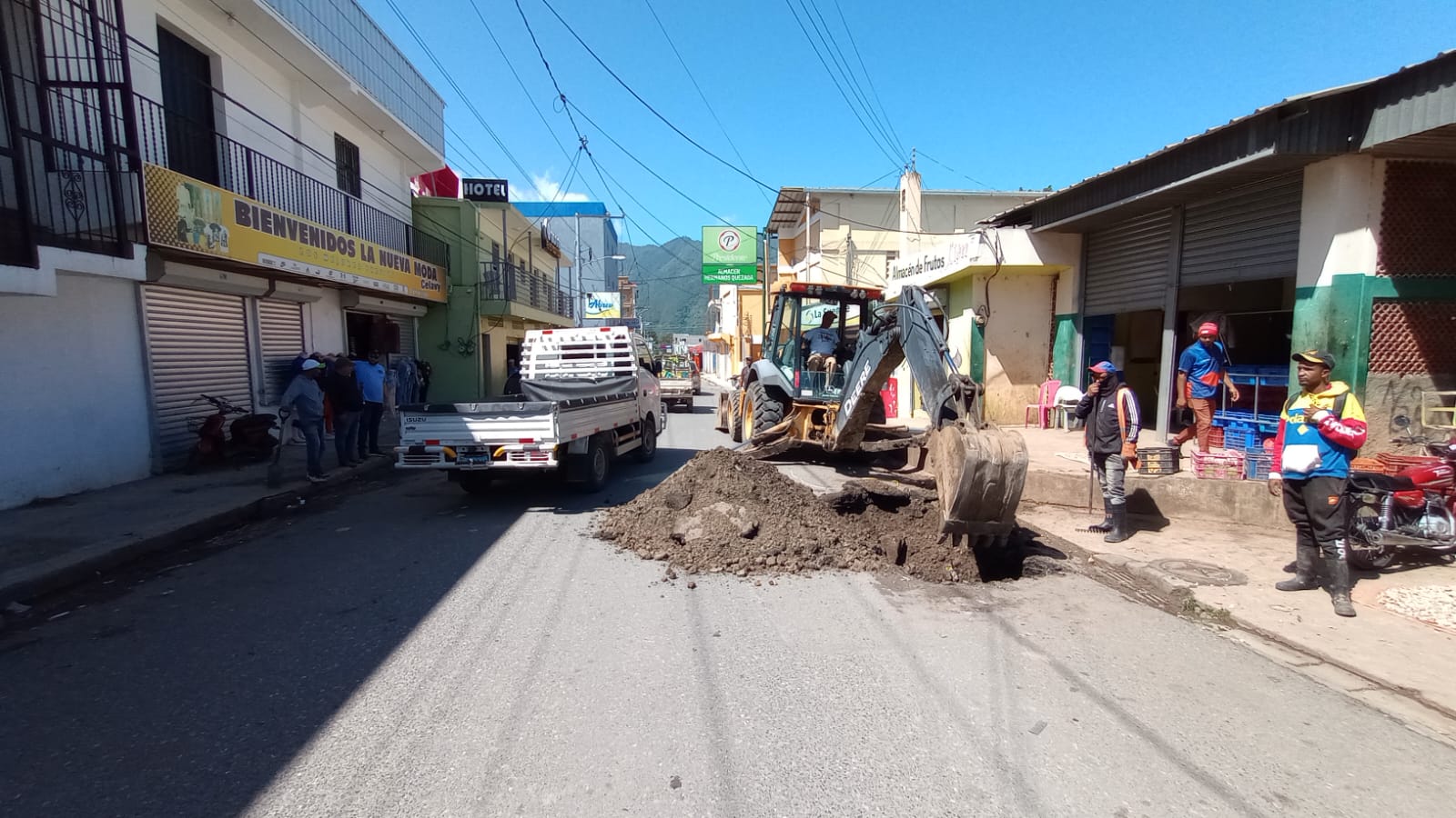 Intervención en la calle Gratereaux, Constanza