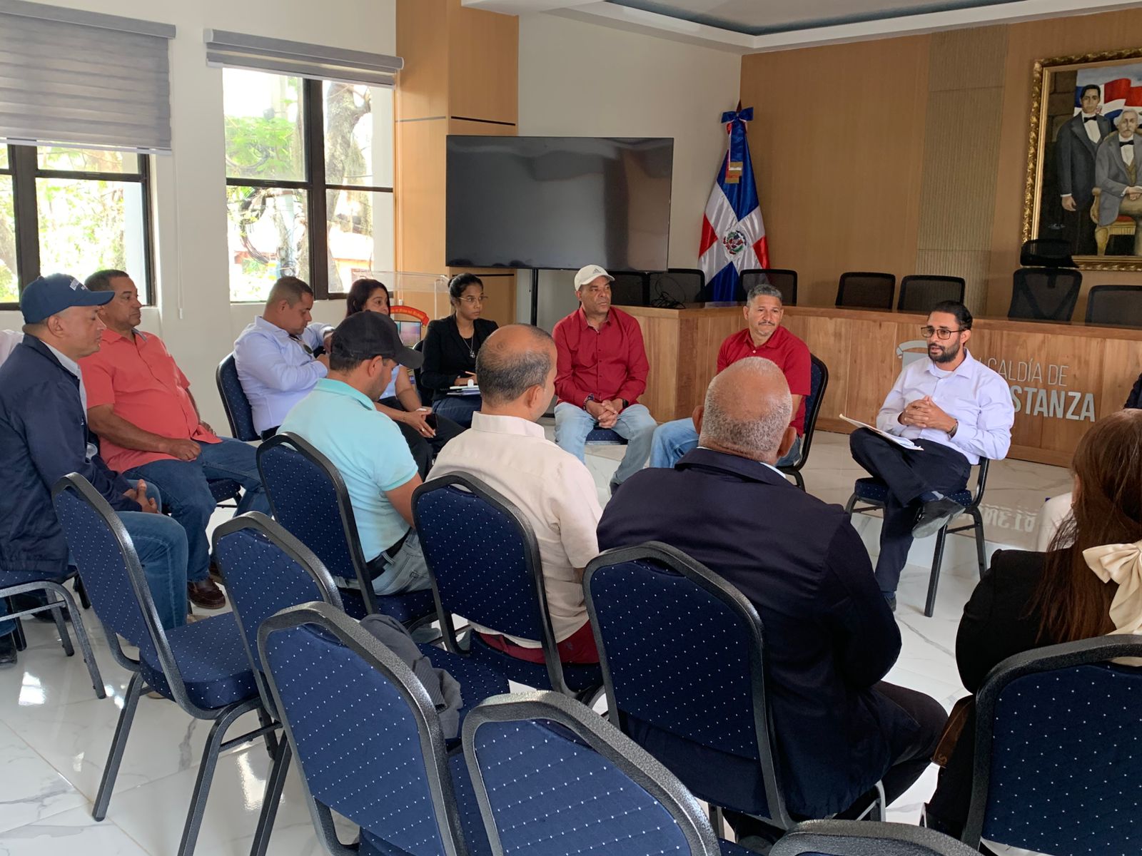 Reunión del Plan de Ordenamiento Territorial