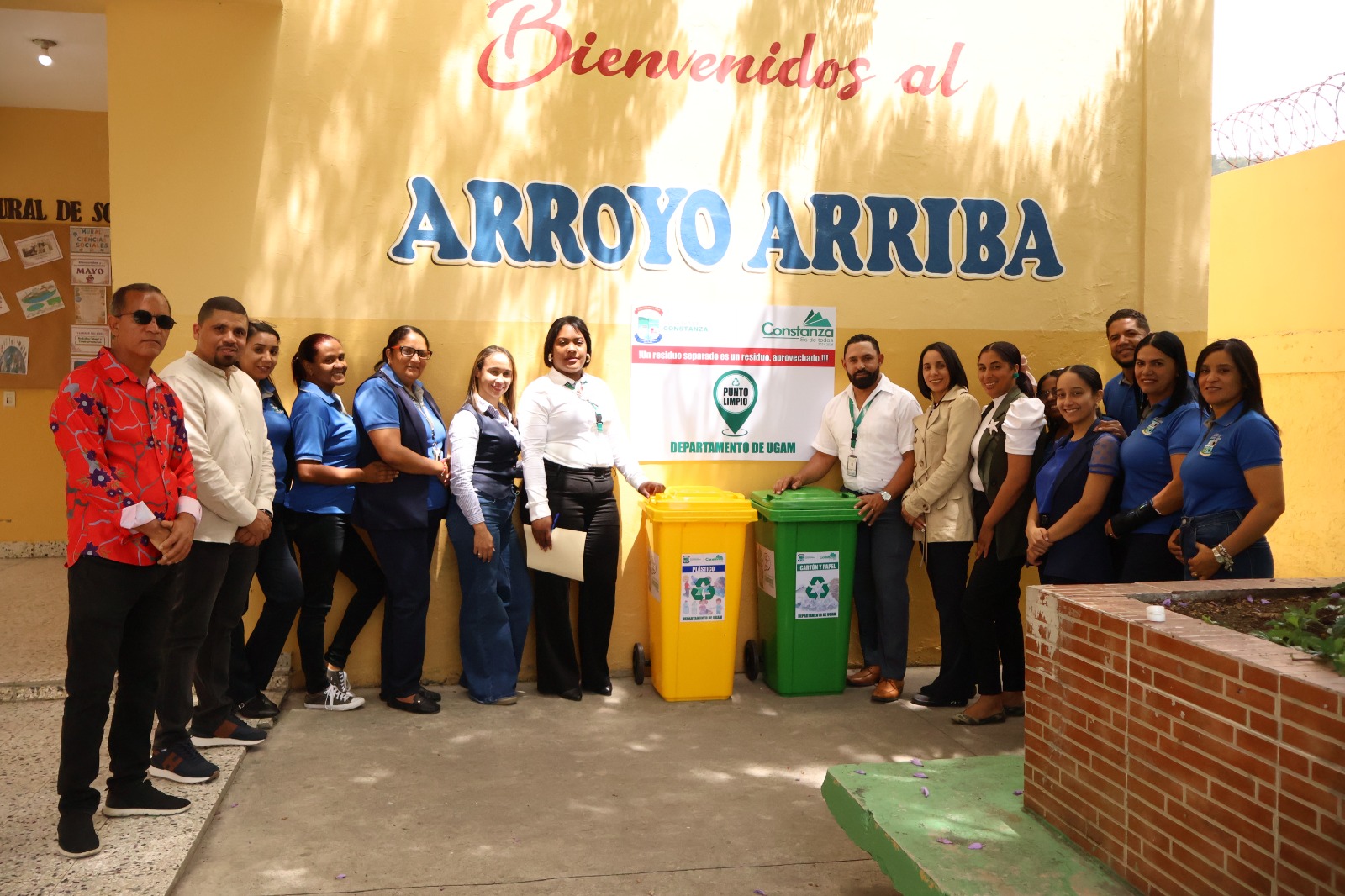 Ayuntamiento de Constanza inicia proyecto de Puntos Limpios en instituciones públicas y centros educativos